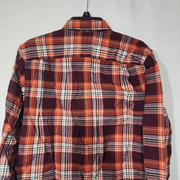 Men's Button Down Regular Fit Long Sleeve Plaid Flannel Shirts size medium - Picture 8 of 8